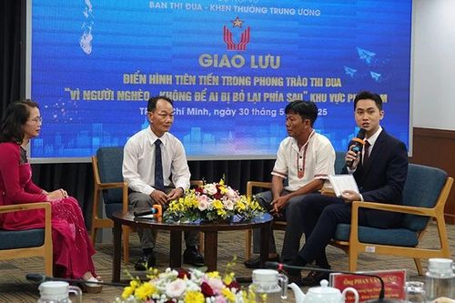 Giao lưu điển hình trong Phong trào thi đua 'Vì người nghèo-Không để ai bị bỏ lại phía sau' khu vực phía nam
