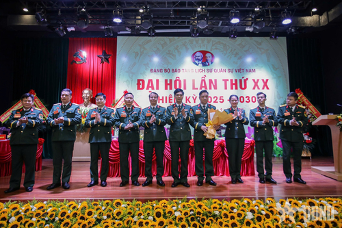Đại hội Đảng bộ Bảo tàng Lịch sử Quân sự Việt Nam lần thứ XX thành công tốt đẹp
