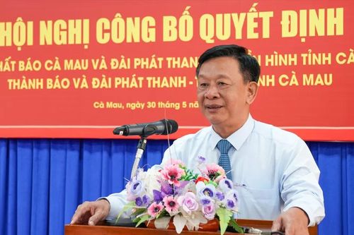 Hợp nhất Báo Cà Mau và Đài Phát thanh - Truyền hình Cà Mau