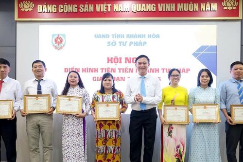 Khánh Hòa tổ chức Hội nghị điển hình tiên tiến ngành tư pháp giai đoạn 2020 - 2025