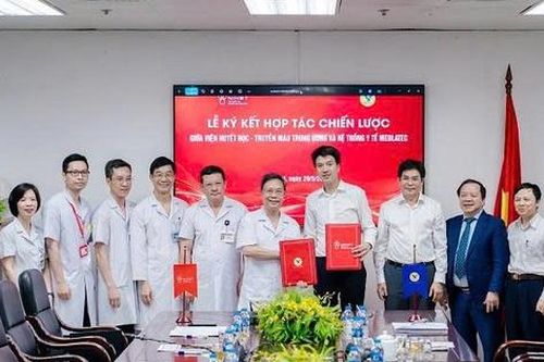 MEDLATEC hợp tác chiến lược với Viện Huyết học - Truyền máu Trung ương vì lợi ích người bệnh