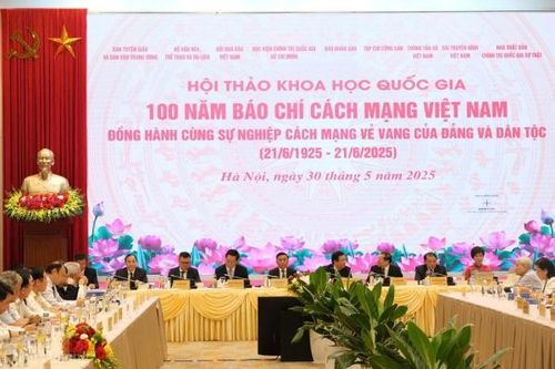 Báo chí cách mạng Việt Nam đồng hành cùng sự nghiệp vẻ vang của Đảng và dân tộc