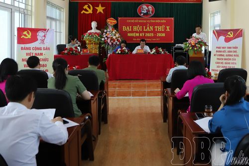Đại hội Chi bộ Sở Ngoại vụ lần thứ X, nhiệm kỳ 2025 - 2030