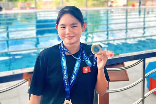 Đội tuyển Đồng Nai giành 2 huy chương vàng tại giải bơi lặn vô địch nhóm tuổi quốc gia 2025