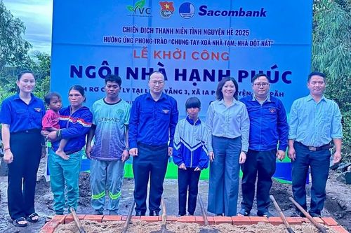Khởi công 'Ngôi nhà hạnh phúc' cho thiếu nhi ở xã Ia Phí