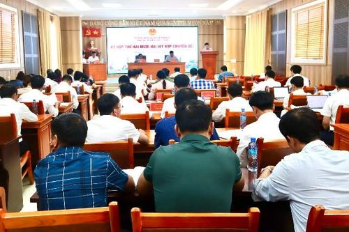 Kỳ họp thứ hai mươi hai (Kỳ họp chuyên đề) HĐND huyện Mường Tè