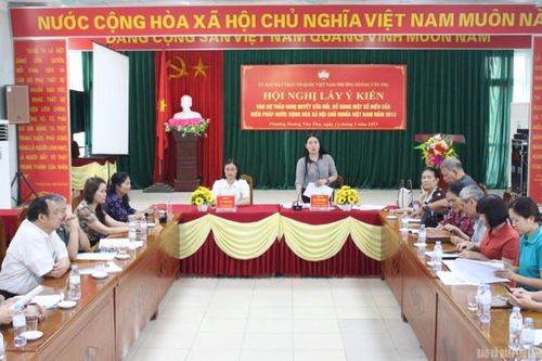 Toàn tỉnh có gần 100 nghìn ý kiến góp ý về sửa đổi Hiến pháp