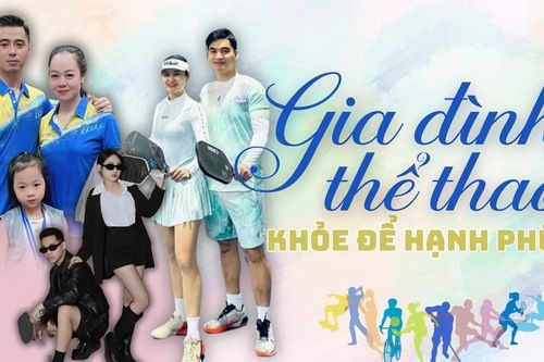 Gia đình thể thao - khỏe để hạnh phúc