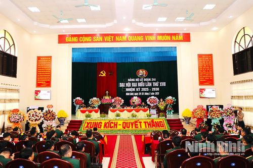 Đại hội đại biểu Đảng bộ Lữ đoàn 241 lần thứ XVII