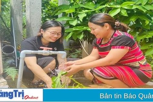 Nâng cao chất lượng cuộc sống nhờ tín dụng nước sạch, vệ sinh môi trường nông thôn