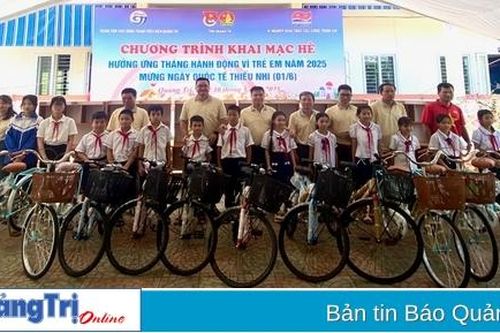 Khai mạc hoạt động hè, hưởng ứng Tháng Hành động Vì trẻ em