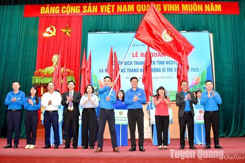 Lễ ra quân Chiến dịch Thanh niên tình nguyện hè năm 2025