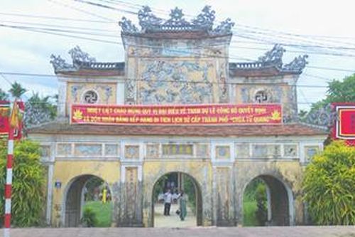 Hương Trà có thêm một di tích lịch sử cấp thành phố
