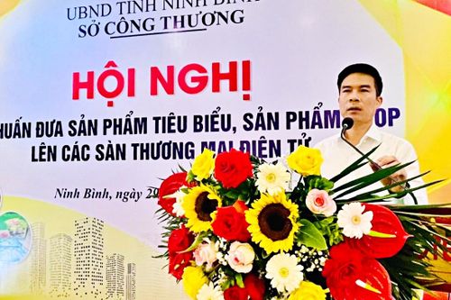 Ninh Bình: Trang bị kiến thức, hỗ trợ đưa sản phẩm OCOP lên sàn thương mại điện tử