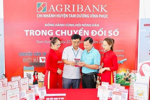 Agribank tích cực cùng cả nước thi đua 'Đổi mới sáng tạo, chuyển đổi số' và 'Bình dân học vụ số'