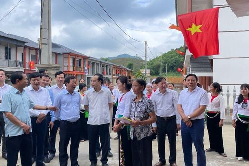 Khánh thành khu tái định cư xóm Nhàng: An cư giữa đại ngàn Kim Thượng