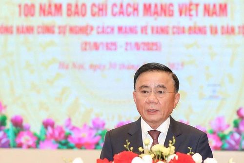 Hội thảo khoa học quốc gia '100 năm Báo chí cách mạng Việt Nam đồng hành cùng sự nghiệp vẻ vang của Đảng và dân tộc'