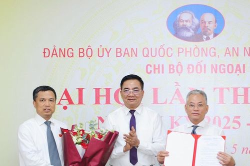 Đại hội Chi bộ Đối ngoại nhiệm kỳ 2025 - 2027