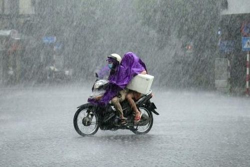 Miền Bắc có nơi mưa rất to