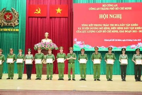Công an TPHCM: Phát huy hiệu quả nhiều mô hình hay, cách làm sáng tạo dân vận khéo