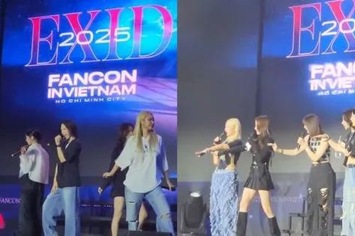 V-LEGGO 'khui sít rịt' các nàng dâu Việt, EXID đội nón lá nhảy 'See Tình'