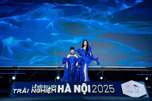 NTK Châu Loan gây ấn tượng với BST 'Đại dương xanh' và 'Nhật Bình'