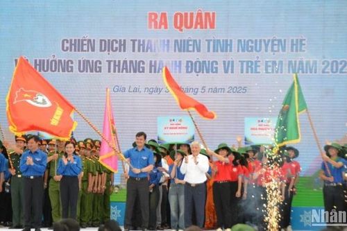 Trung ương Đoàn tổ chức Lễ ra quân Chiến dịch thanh niên tình nguyện hè 2025