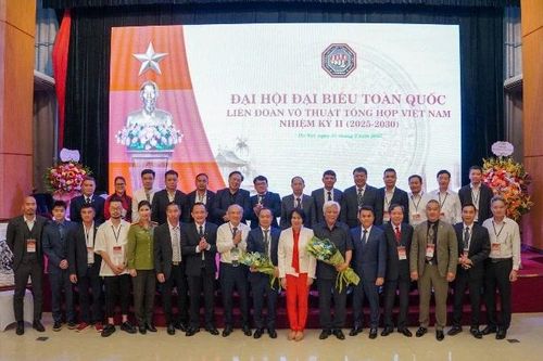 Đại hội Đại biểu Toàn quốc Liên đoàn Võ thuật tổng hợp hướng tới giai đoạn phát triển mới