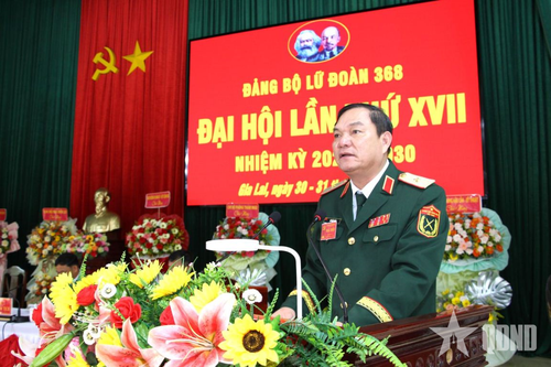 Đảng bộ Lữ đoàn 368 (Quân khu 5) đại hội lần thứ XVII
