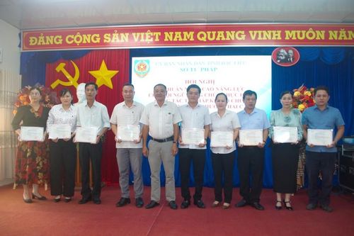 Bạc Liêu: Bế mạc lớp tập huấn nâng cao năng lực công chức Tư pháp khi tổ chức chính quyền địa phương hai cấp