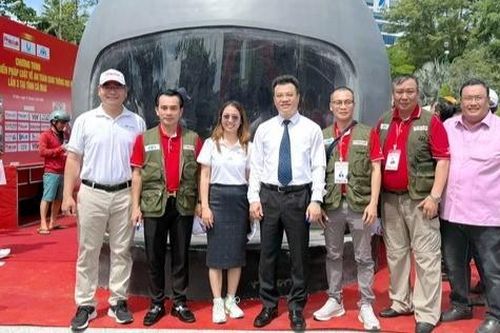 Báo Pháp Luật Việt Nam tuyên truyền pháp luật và ATGT học đường lần 3 tại Cà Mau