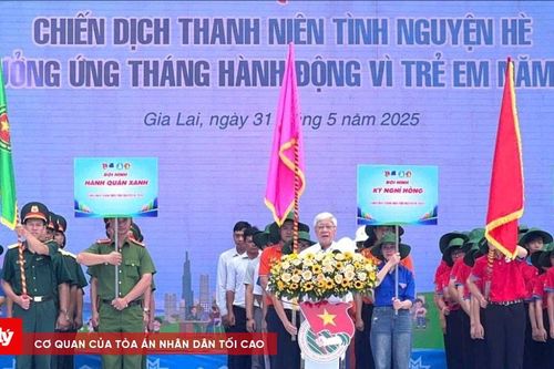 Lễ ra quân Chiến dịch Thanh niên tình nguyện hè 2025