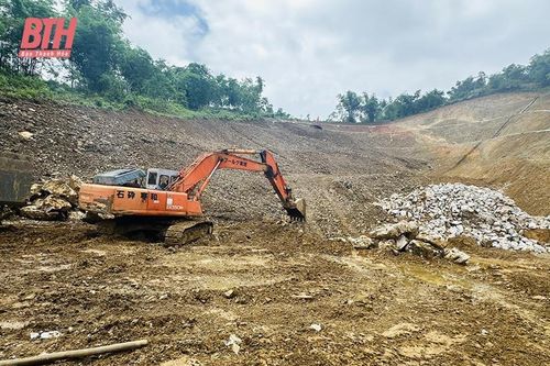 Bá Thước gấp rút xử lý các vị trí sạt lở