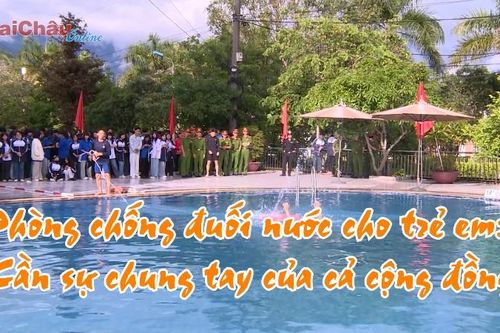 Phòng chống đuối nước cho trẻ em: Cần sự chung tay của cả cộng đồng
