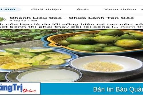 Thải độc bằng 'chanh liều cao': Lợi đâu chưa thấy...