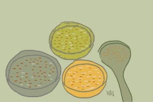 Mùa kê trĩu hạt
