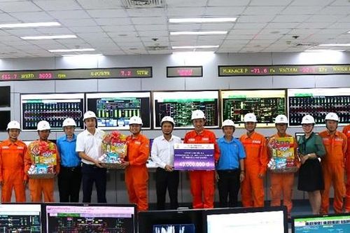 Nhiệt điện Vĩnh Tân sát cánh cùng người lao động đảm bảo vận hành mùa khô