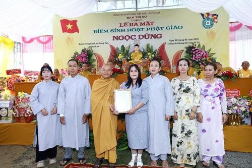 Đắk Lắk: Ra mắt điểm sinh hoạt Phật giáo Ngọc Dũng (H.Lắk)
