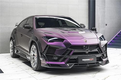 Lamborghini Urus biến hình dữ dằn hơn với bodykit carbon và mâm 23 inch