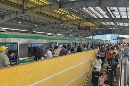 Tàu Cát Linh - Hà Đông khắc phục xong lỗi hệ thống