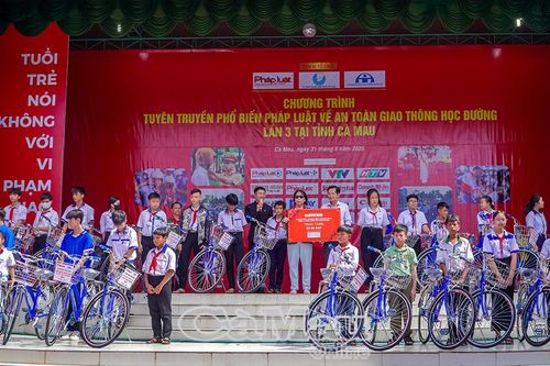 Tuyên truyền, phổ biến pháp luật về ATGT học đường lần 3