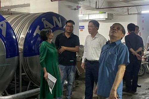 Sự cố nước sinh hoạt tại Chung cư SDU: Ban Đô thị HĐND TP Hà Nội trực tiếp vào cuộc