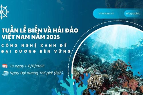 Tuần lễ Biển và Hải đảo Việt Nam năm 2025 - Công nghệ xanh để đại dương bền vững