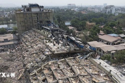 Myanmar mời gọi các nhà đầu tư nước ngoài tham gia tái thiết sau động đất