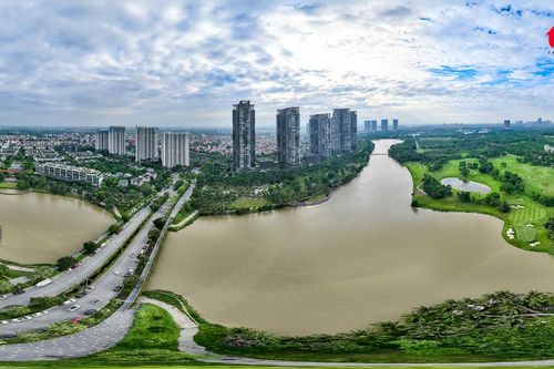 Ảnh 360 độ: Check-in bên hồ Thiên Nga Ecopark