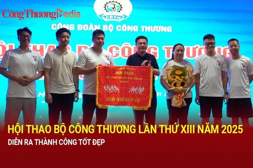 Hội thao Bộ Công Thương lần thứ XIII năm 2025 diễn ra thành công tốt đẹp