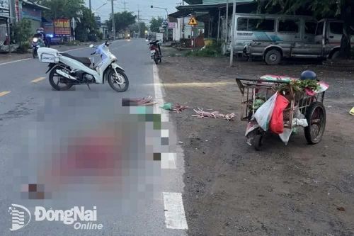 Công an tìm nhân chứng vụ tai nạn giao thông sáng 1-6 khiến 1 người bị thương tại Nhơn Trạch