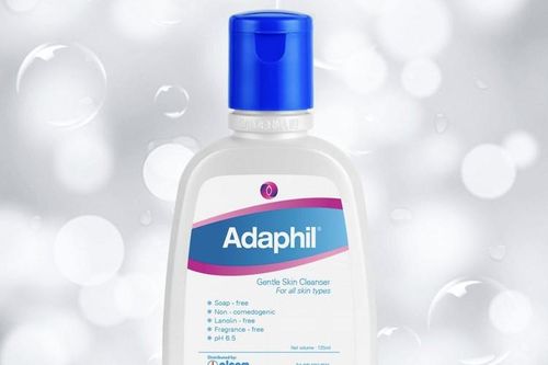 Thu hồi lô sữa rửa mặt Adaphil Gentle Skin Cleanser