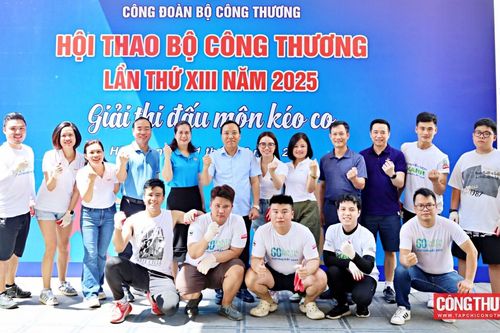 Tạp chí Công Thương đăng quang ngôi vô địch Kéo co tại Hội thao Bộ Công Thương 2025