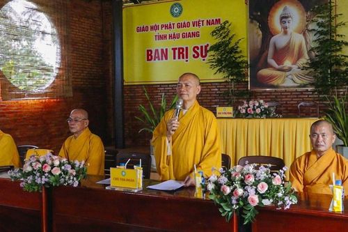 Hậu Giang: Ban Trị sự Phật giáo tỉnh họp Tăng sự thảo luận về An cư kiết hạ